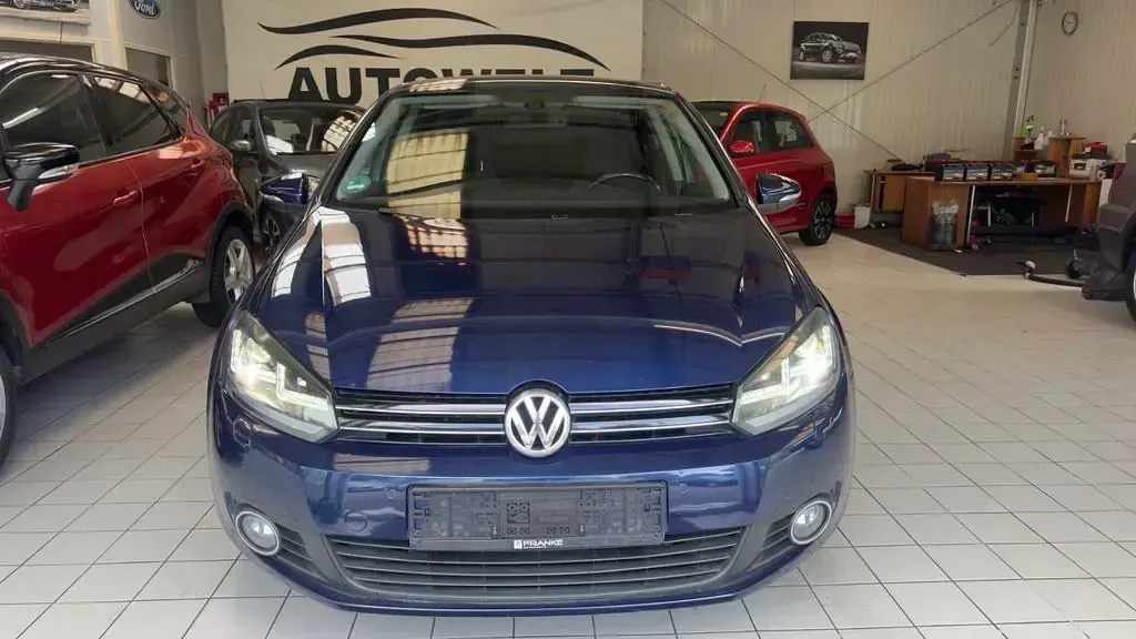 Gebraucht VW Golf VI Comfortline 122 PS (89 kW) 2009 Blau Kleinwagen
