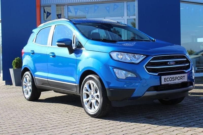 Desert island blue Gebraucht 2021 Ford Ecosport Titanium SUV | 15.450 € (Guter Preis) - Bild 1/4