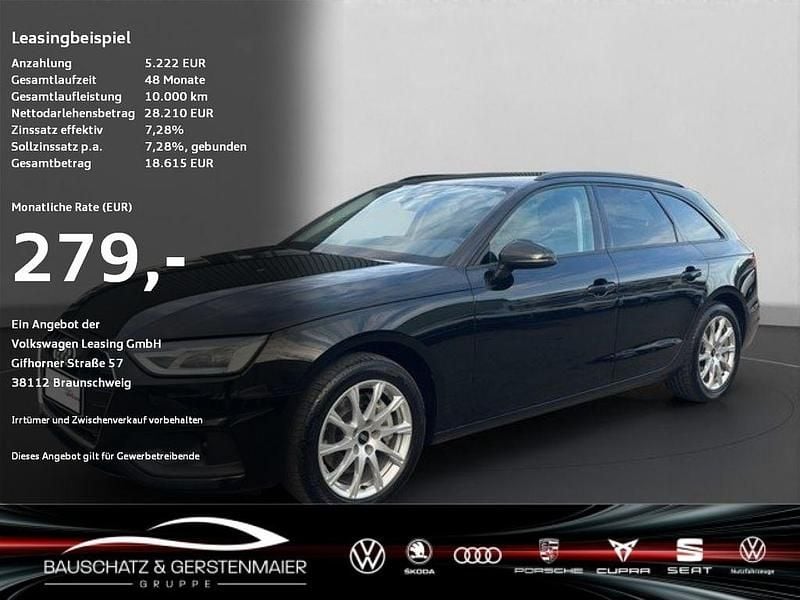 Mythosschwarz metallic Gebraucht 2021 Audi A4 Sport Kombi | 26.840 € (Guter Preis) - Bild 1/4