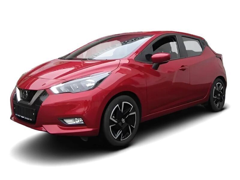 Rot Gebraucht 2021 Nissan Micra N-Way Kleinwagen | 17.449 € (Teuer) - Bild 1/4