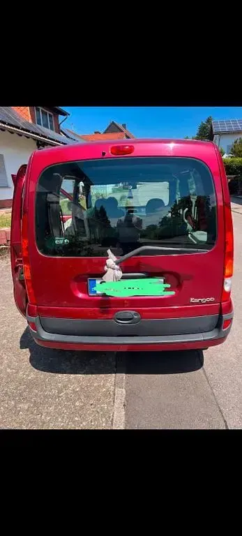 Gebraucht Renault Kangoo Privilege 75 PS (55 kW) 2007 Rot Van / Kleinbus
