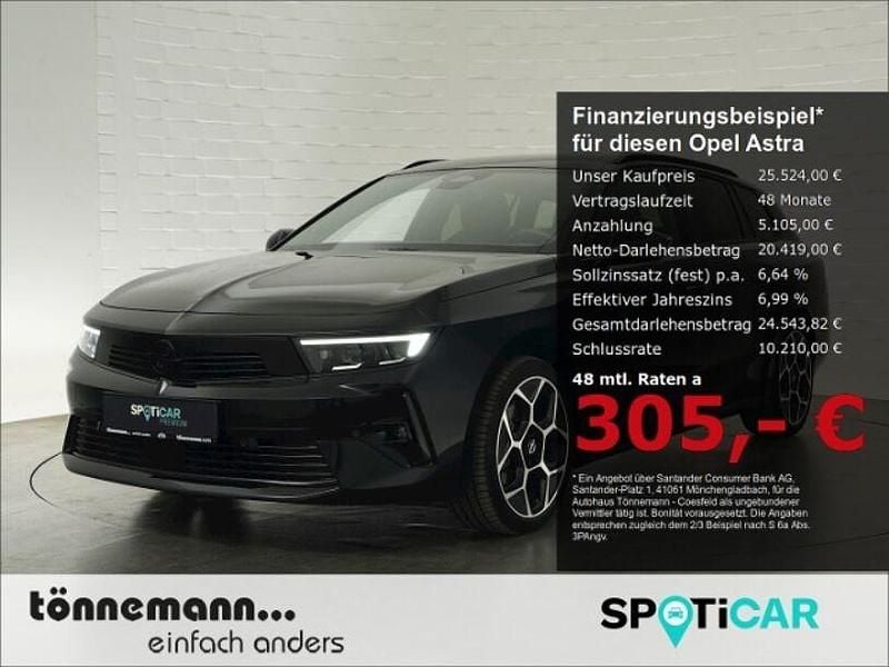 Schwarz Gebraucht 2024 Opel Astra Ultimate Kombi | 25.524 € (Guter Preis) - Bild 1/4