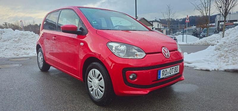 Gebraucht VW up! move up! 60 PS (44 kW) 2015 Rot Kleinwagen