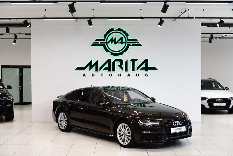 Braun Gebraucht 2017 Audi A7 Sportback Competition Kleinwagen | 40.449 € (Teuer) - Bild 1/4