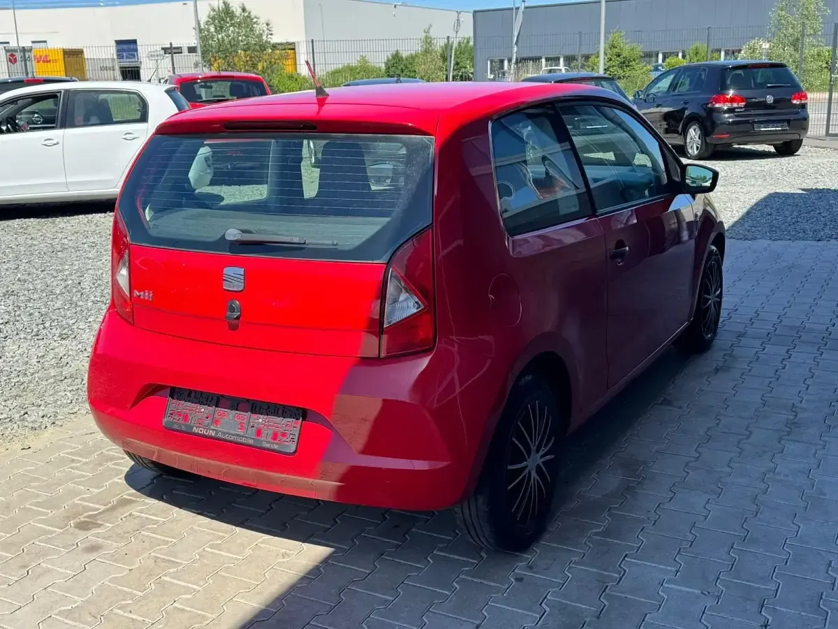 Gebraucht Seat Mii 60 PS (44 kW) 2012 Rot Kleinwagen