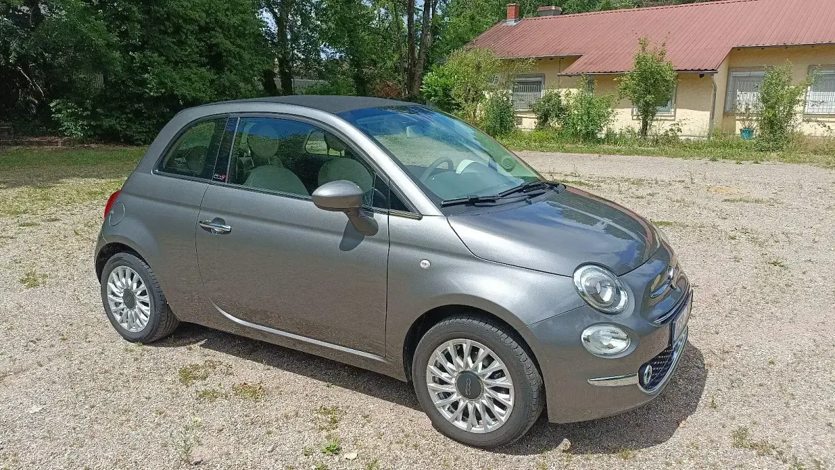 Gebraucht Fiat 500C 69 PS (50 kW) 2015 Grau Cabrio