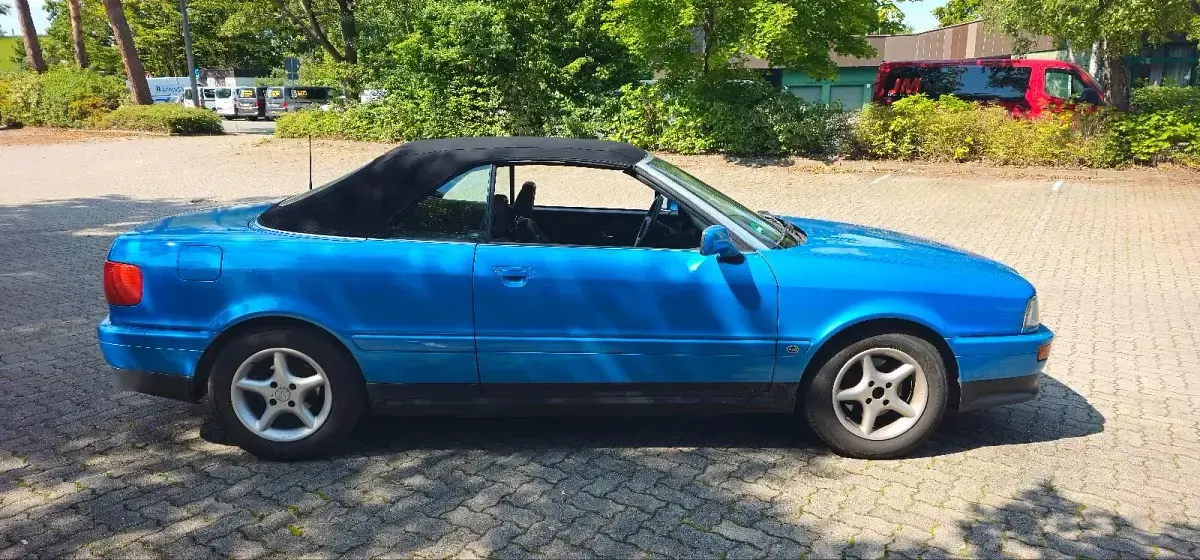 Gebraucht Audi 80 150 PS (110 kW) 1994 Blau Cabrio