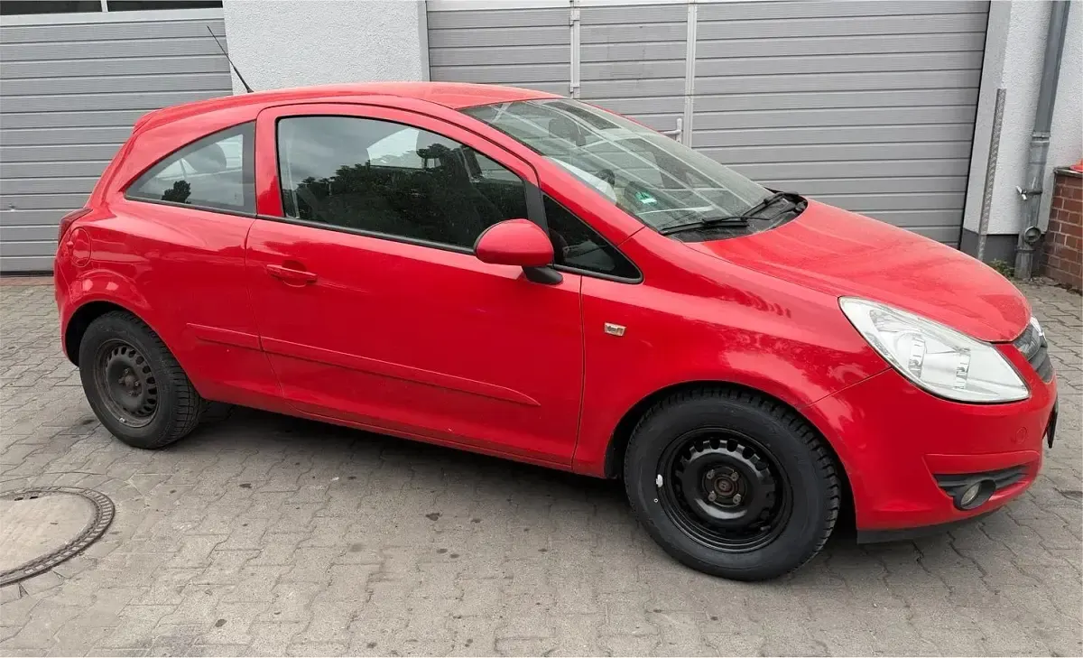 Gebraucht Opel Corsa 60 PS (44 kW) 2007 Rot Kleinwagen