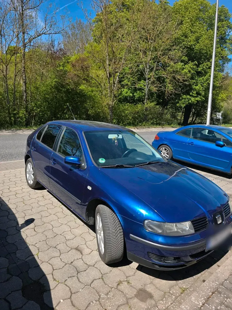 Usata Seat Leon 125 CV (91 kW) 2002 Blu Utilitaria