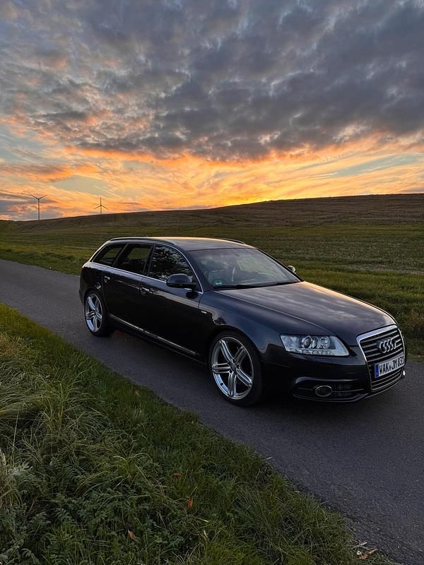 Grau Gebraucht 2009 Audi A6 S-Line Kombi | 5.600 € (Etwas zu teuer) - Bild 1/4