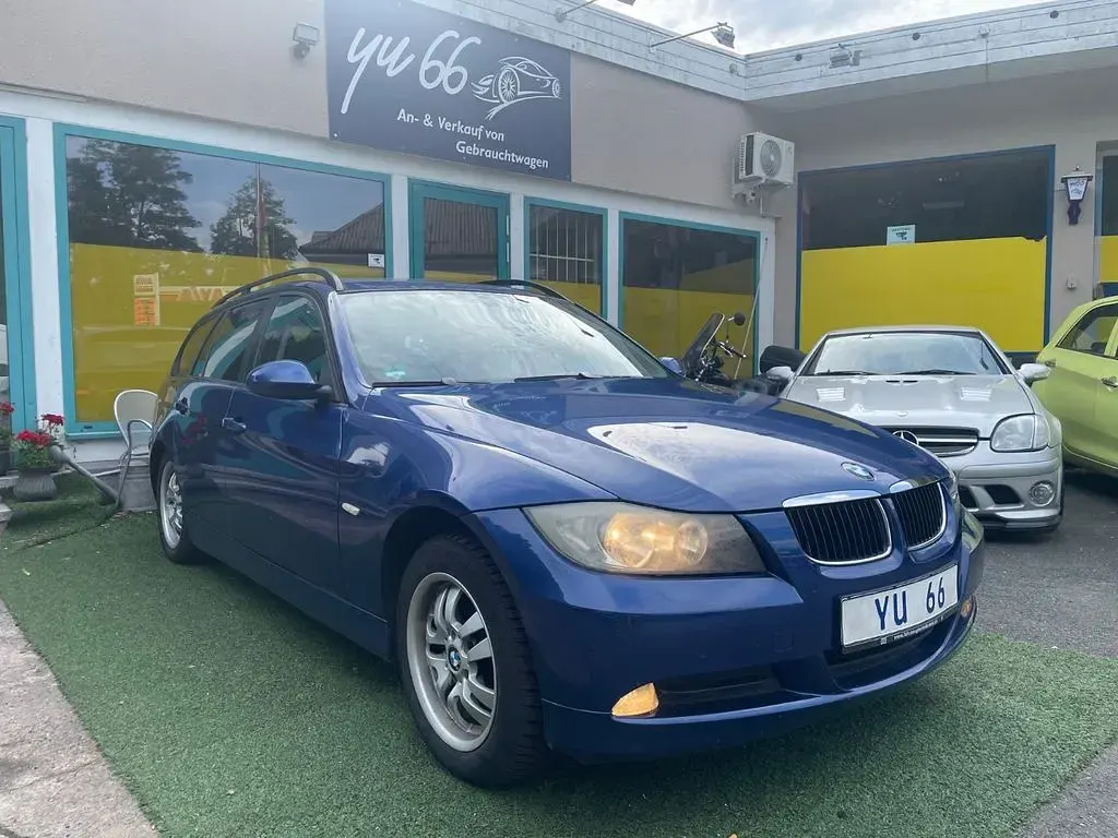 Gebraucht BMW 318 129 PS (94 kW) 2007 Blau Kombi