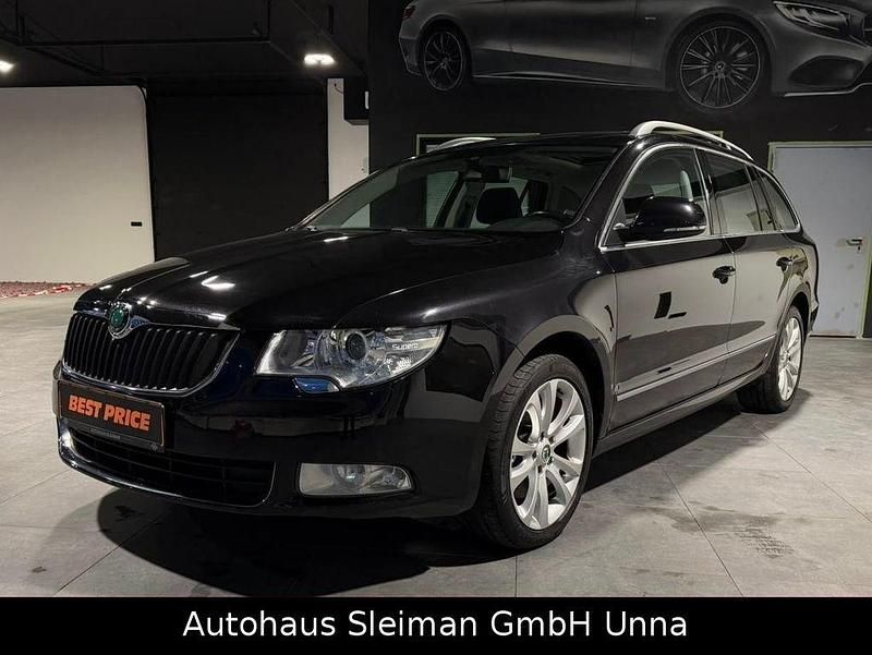 Gebraucht Skoda Superb Ambition 140 PS (102 kW) 2010 Schwarz Kombi