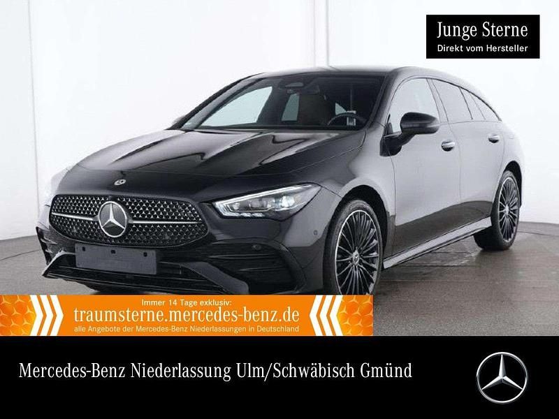 Kosmosschwarz Gebraucht 2024 Mercedes CLA250e AMG Limousine | 34.490 € (Superpreis) - Bild 1/3
