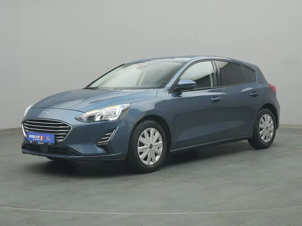 Usado Ford Focus Trend 101 CV (74 kW) 2022 Azul Berlina