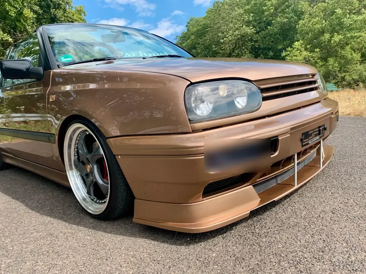 Gebraucht VW Golf Cabriolet 115 PS (84 kW) 1993 Gold Cabrio