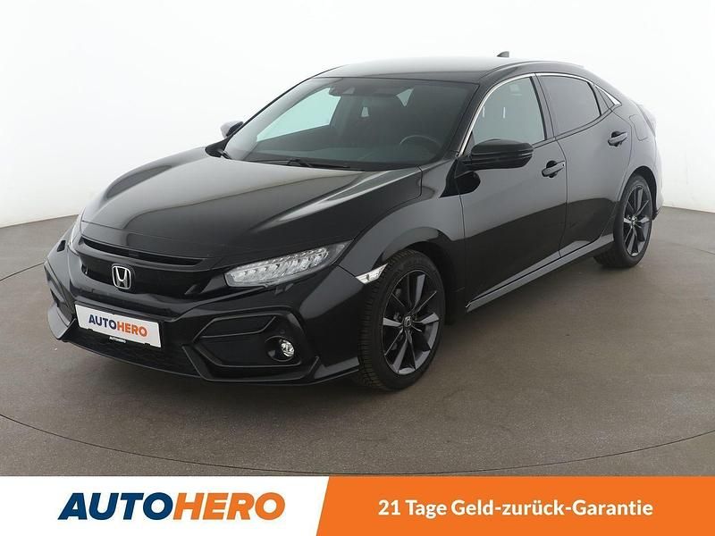 Schwarz Gebraucht 2020 Honda Civic Elegance Kleinwagen | 17.290 € (Fairer Preis) - Bild 1/3