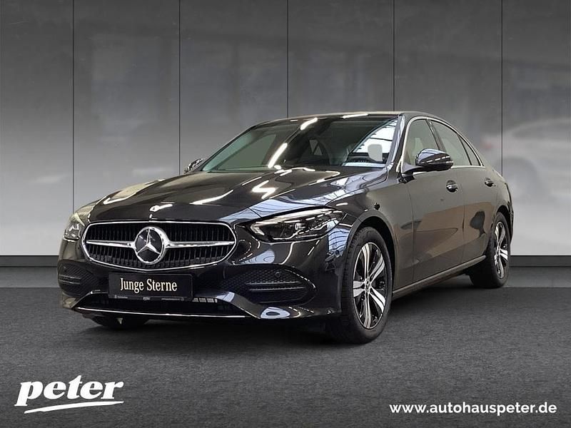 Metalliclack graphitgrau Gebraucht 2024 Mercedes C220 Avantgarde Limousine | 43.810 € (Fairer Preis) - Bild 1/4