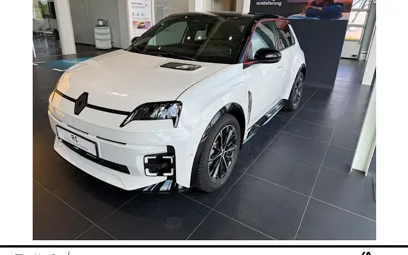 Ny Renault R5 Iconic 89 kW (122 HK) 2025 Hvid Hatchback