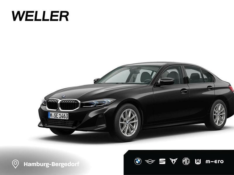 Black sapphire (schwarz) Gebraucht 2024 BMW 320 Shadowline Limousine | 36.900 € (Guter Preis) - Bild 1/4