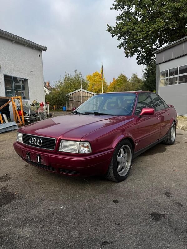 Rot Gebraucht 1994 Audi 80 Basis Limousine | 2.300 € - Bild 1/4