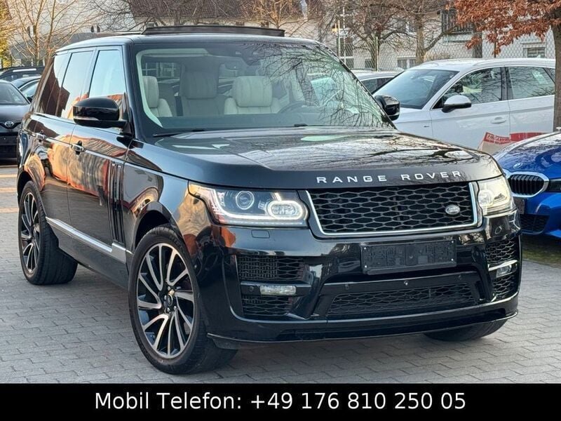 Schwarz Gebraucht 2017 Land Rover Range Rover Autobiography SUV | 39.990 € (Guter Preis) - Bild 1/4