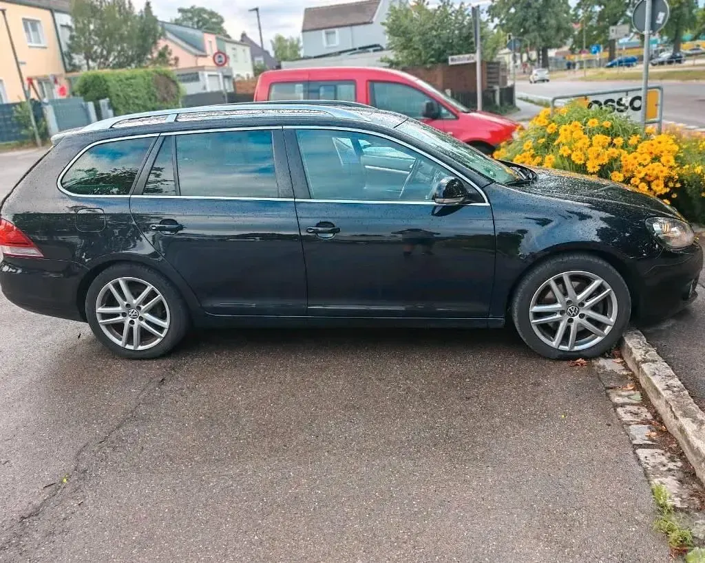 Gebraucht VW Golf VI 2010 Schwarz Kleinwagen