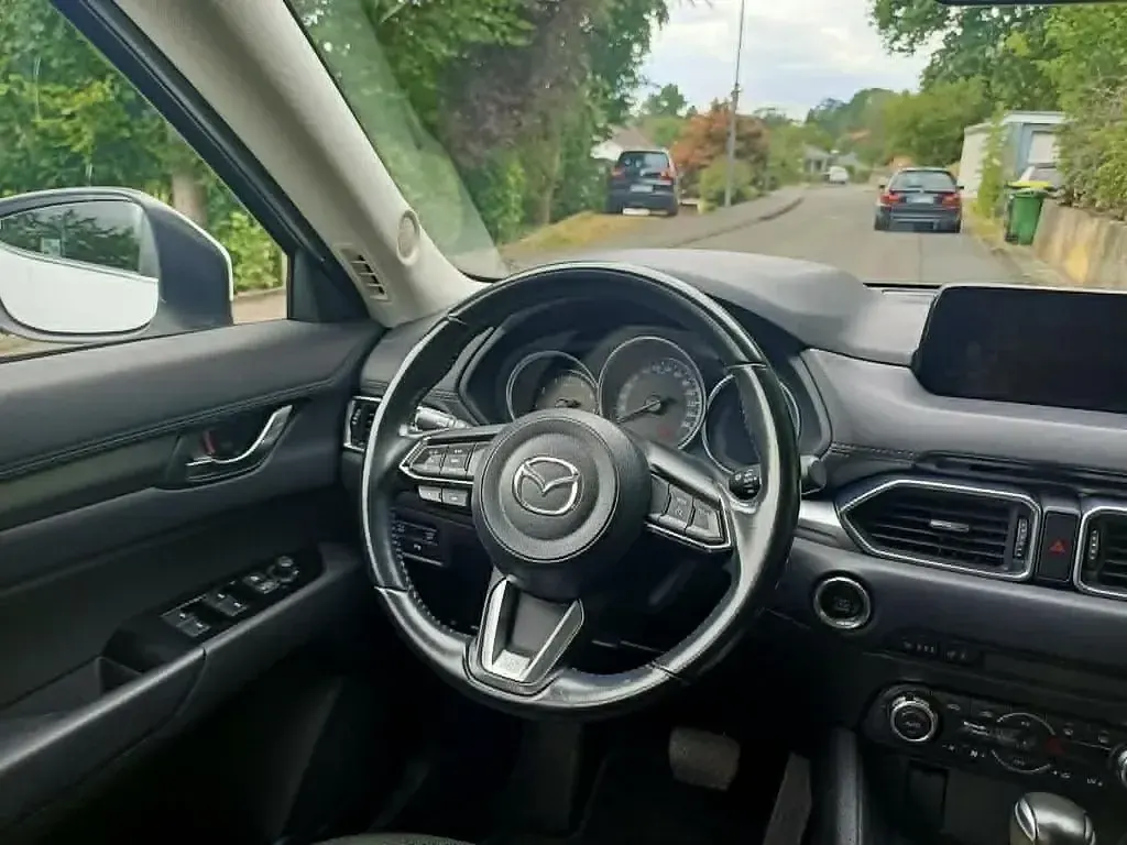 Gebraucht Mazda CX-5 Exclusive-Line 165 PS (121 kW) 2018 Weiß SUV