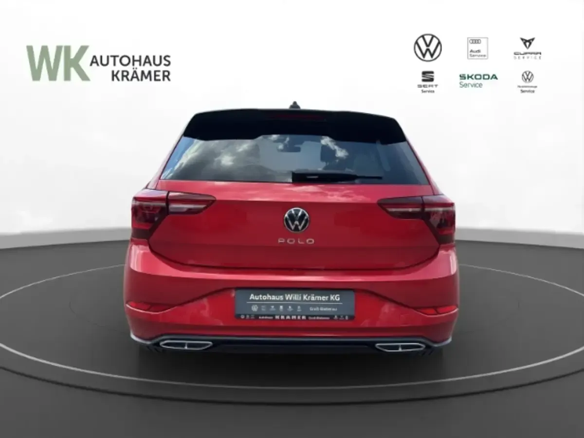 Gebraucht VW Polo IQ Drive 110 PS (80 kW) 2022 Rot Kleinwagen