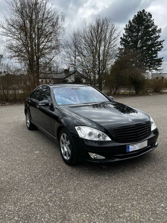 Schwarz Gebraucht 2007 Mercedes S420 Limousine | 10.500 € (Fairer Preis) - Bild 1/4