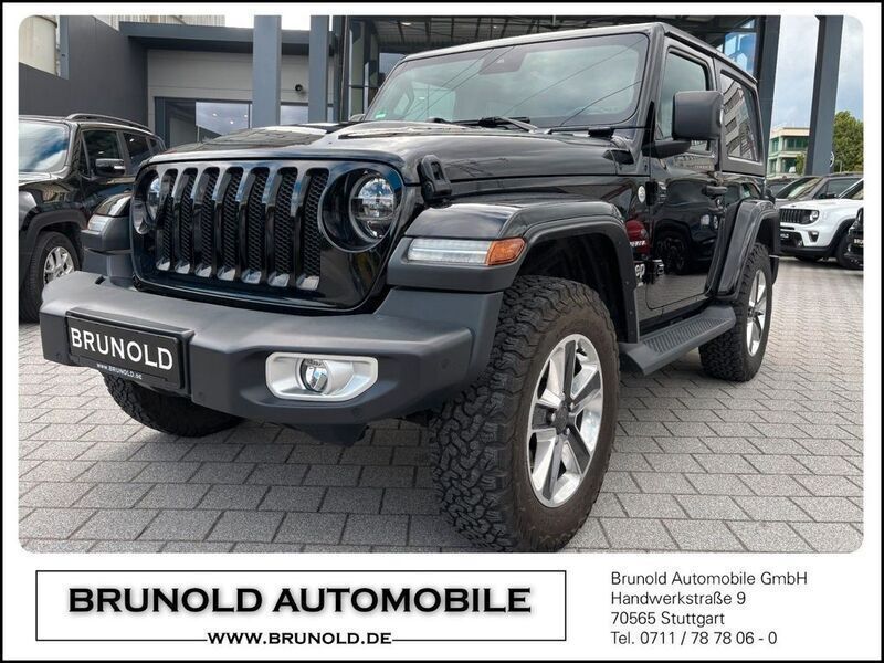 Schwarz Gebraucht 2020 Jeep Wrangler Sahara SUV | 42.900 € (Fairer Preis) - Bild 1/4