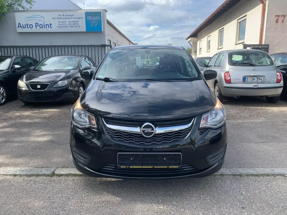 Gebraucht Opel Karl Edition 75 PS (55 kW) 2016 Karbonschw graphitschw midnigh Kleinwagen