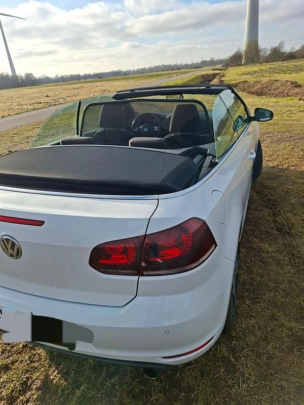 Gebraucht VW Golf Cabriolet GTI 211 PS (155 kW) 2014 Weiß Cabrio