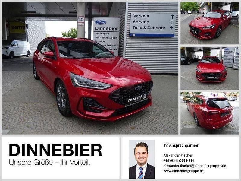 Rot (metallic) Gebraucht 2024 Ford Focus ST-Line X Kombi | 23.990 € (Guter Preis) - Bild 1/4