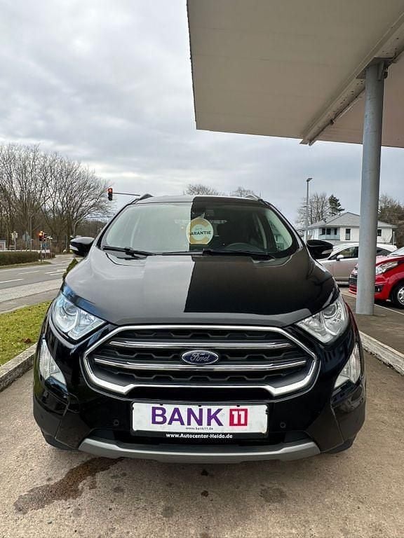 Gebraucht Ford Ecosport Titanium 125 PS (91 kW) 2018 Schwarz SUV