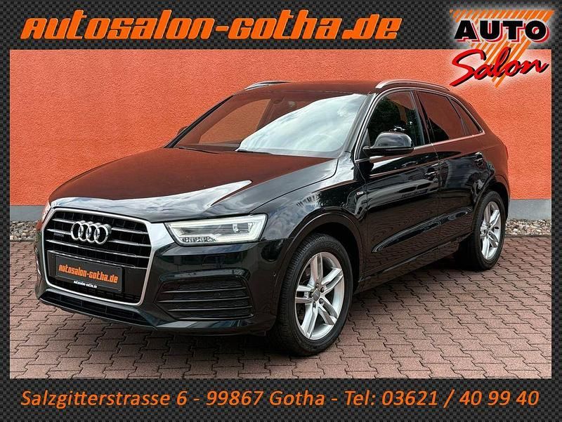 Schwarz Gebraucht 2015 Audi Q3 S-Line SUV | 17.790 € (Etwas zu teuer) - Bild 1/4
