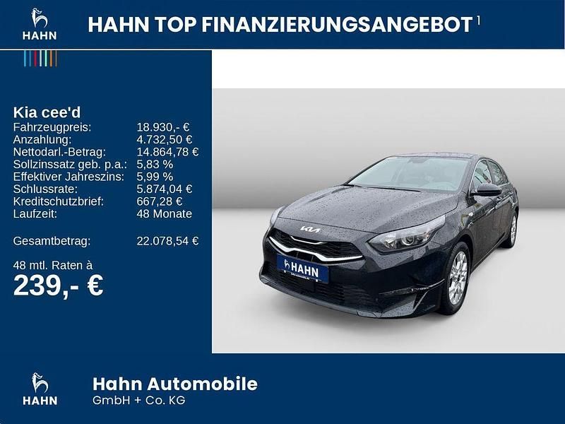 Gebraucht Kia Ceed 160 PS (117 kW) 2022 (1k) zilinaschwarz met. Kleinwagen