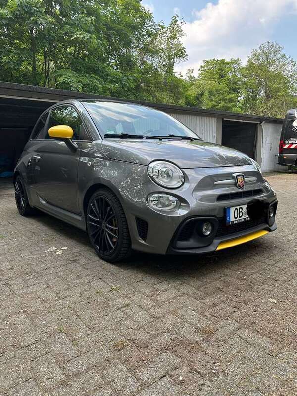 Grau Gebraucht 2017 Abarth 595C Pista Cabrio | 14.400 € (Fairer Preis) - Bild 1/4