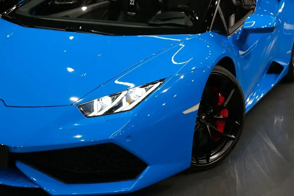 Gebraucht Lamborghini Huracán 610 PS (448 kW) 2016 Blau Cabrio
