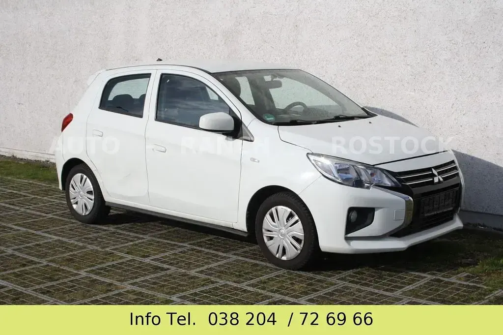 Gebraucht Mitsubishi Space Star 71 PS (52 kW) 2020 Weiß Kleinwagen