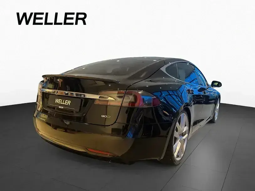 Usado Tesla Model S 311 kW (423 CV) 2016 Negro Utilitario