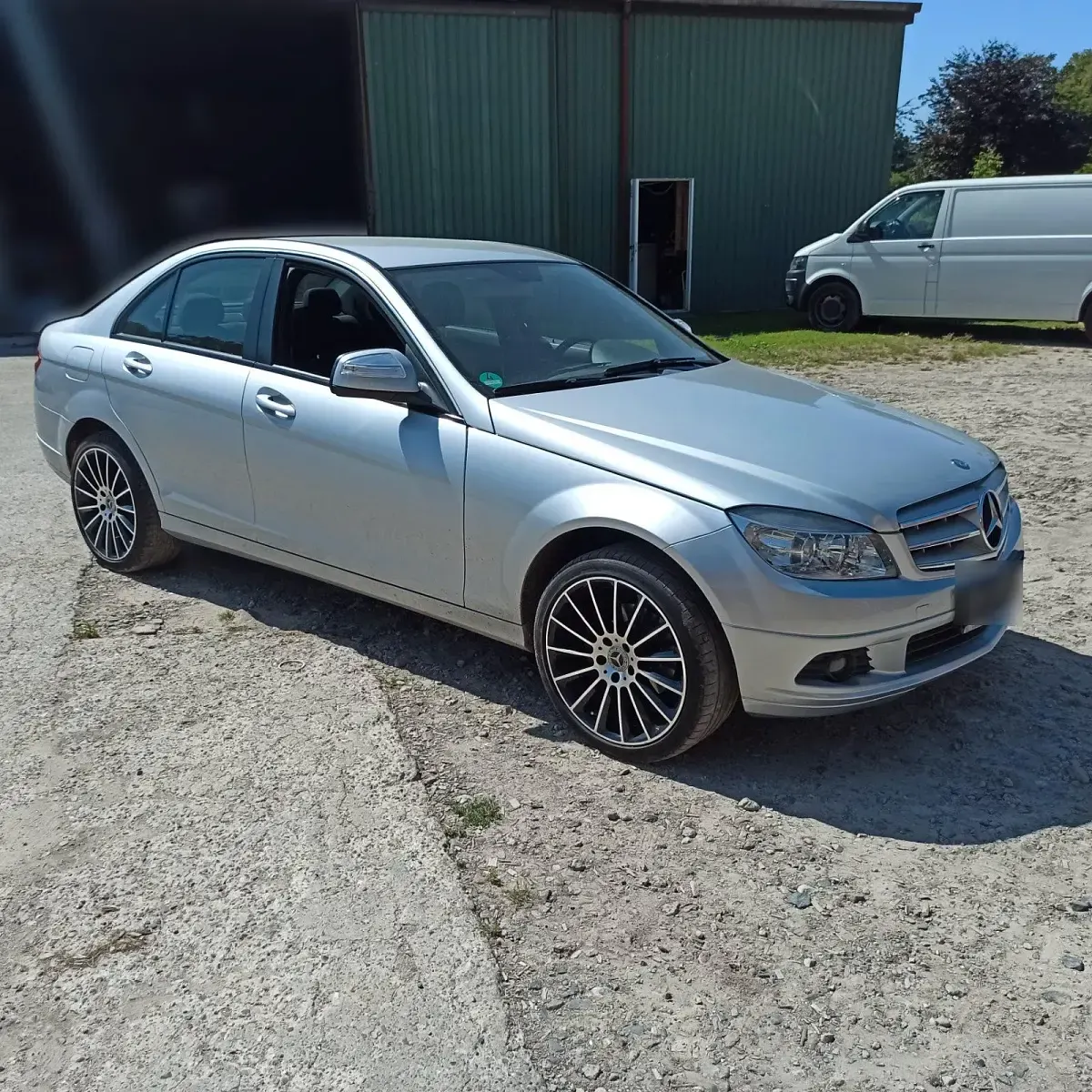 Gebraucht Mercedes C180 156 PS (114 kW) 2007 Silber Limousine