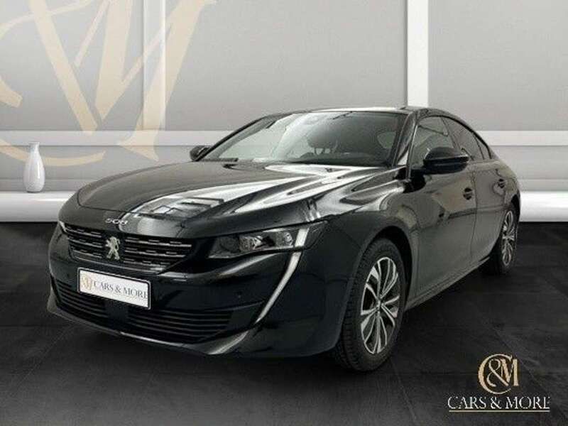 Lackierung schwarz perla nera/ Gebraucht 2022 Peugeot 508 Allure Limousine | 19.700 € (Superpreis) - Bild 1/4