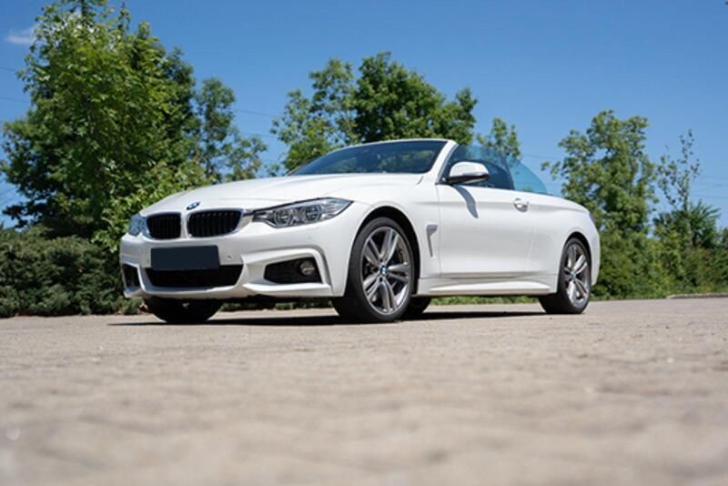 Weiß Gebraucht 2014 BMW 435 M Sport Cabrio | 26.900 € (Fairer Preis) - Bild 1/4