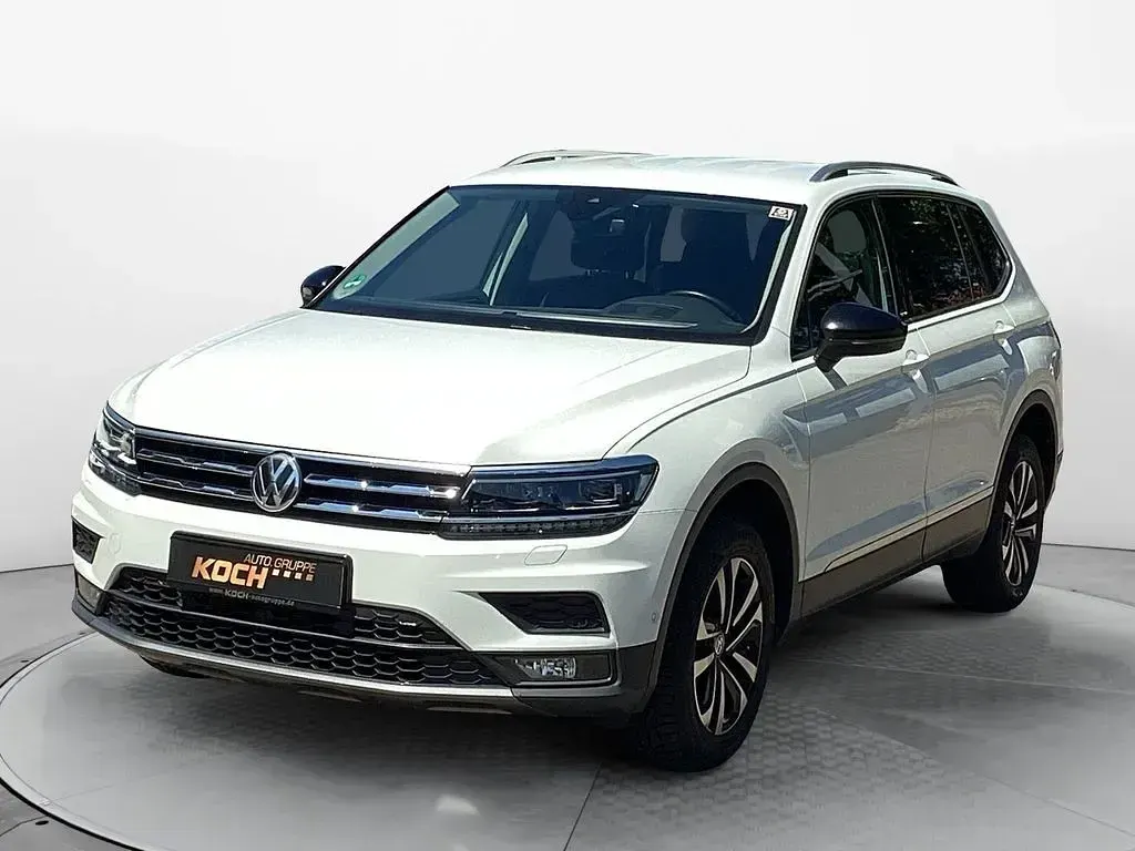 Gebraucht VW Tiguan Allspace IQ Drive 191 PS (140 kW) 2020 Weiß SUV