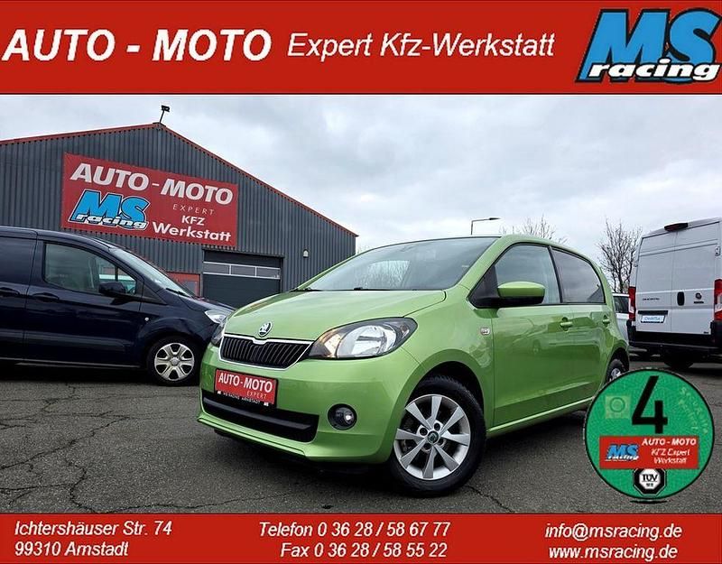 Gebraucht Skoda Citigo Ambition 75 PS (55 kW) 2012 Grün Kleinwagen