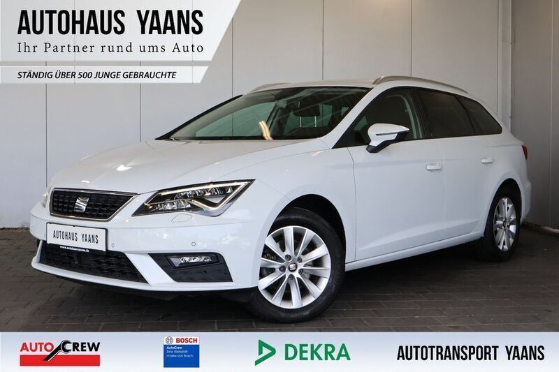 Weiß Gebraucht 2020 Seat Leon ST Style Kombi | 16.489 € (Guter Preis) - Bild 1/4