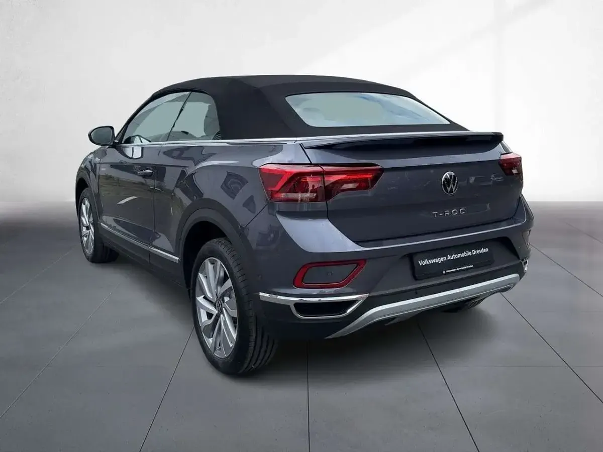 Neu VW T-Roc Cabriolet Style 150 PS (110 kW) 2026 Rauchgrau metallic schwarz Cabrio
