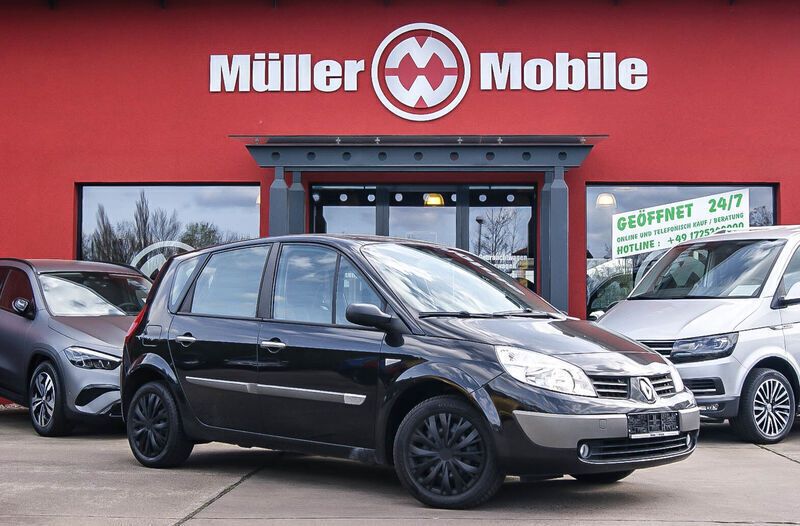 Schwarz Gebraucht 2003 Renault Scénic II Dynamique Van / Kleinbus | 3.900 € (Etwas zu teuer) - Bild 1/4