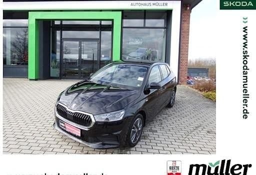 Gebraucht Skoda Fabia Tour 110 PS (80 kW) 2023 Schwarz (black magic) Kleinwagen