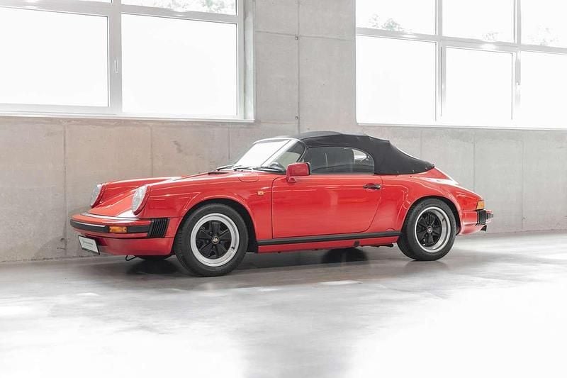Gebraucht Porsche 911 231 PS (169 kW) 1989 Indischrot Cabrio